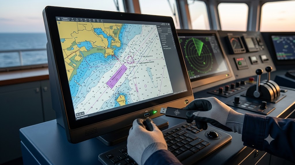 Bridge Experience Sharing: Guide to export ENC updates to ECDIS